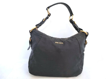 PRADA Nylon Prada Logo Jacquard One-Shoulder Bag Shoulder Bag