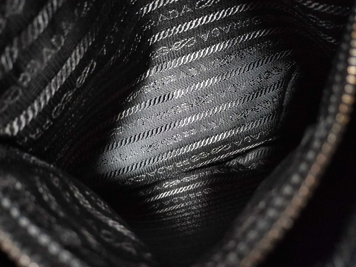 PRADA Nylon Prada Current Logo Re-Nylon Shoulder Bag Sacoche Shoulder Bag
