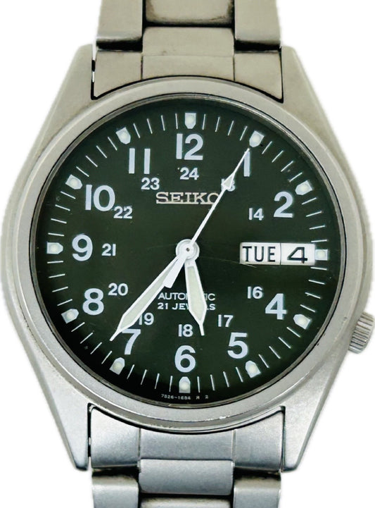 SEIKO 5 7S26-3060 181833 Khaki Dial Automatic Men's Watch