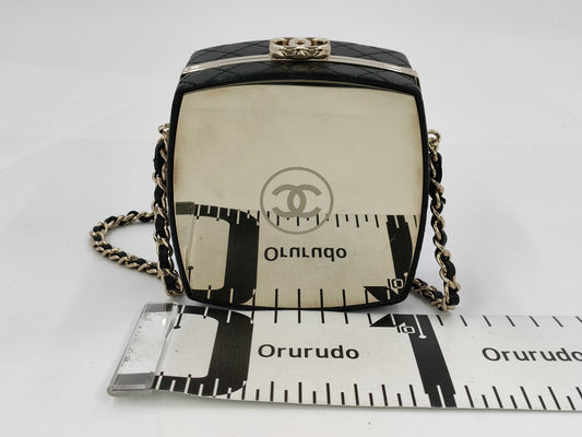 CHANEL Mirror Box Shoulder Bag with Gold Hardware, No. 31