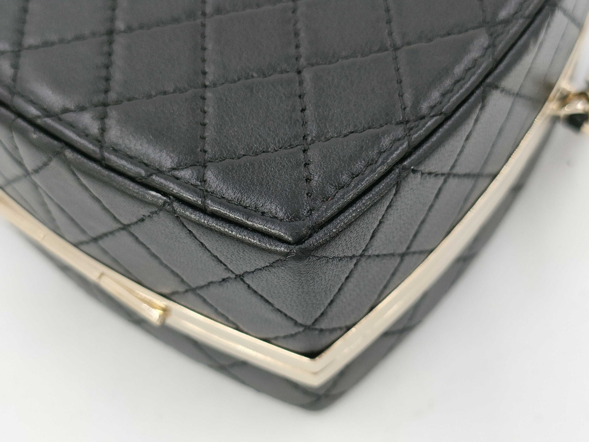 CHANEL Mirror Box Shoulder Bag with Gold Hardware, No. 31