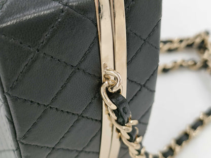 CHANEL Mirror Box Shoulder Bag with Gold Hardware, No. 31