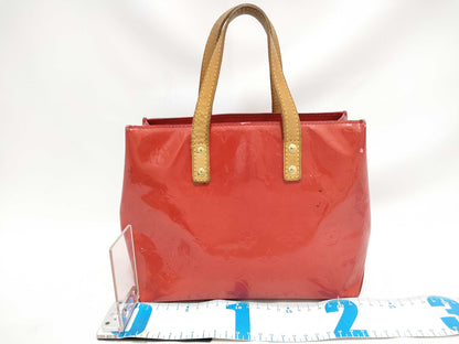 LOUIS VUITTON RFID Unverified Vernis Tote Bag Red