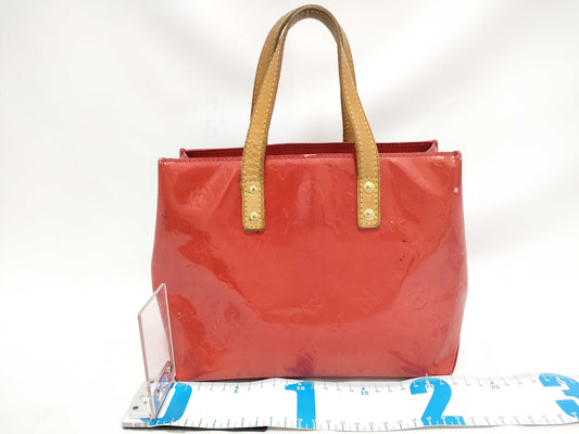 LOUIS VUITTON RFID Unverified Vernis Tote Bag Red