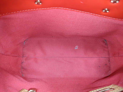 LOUIS VUITTON RFID Unverified Vernis Tote Bag Red