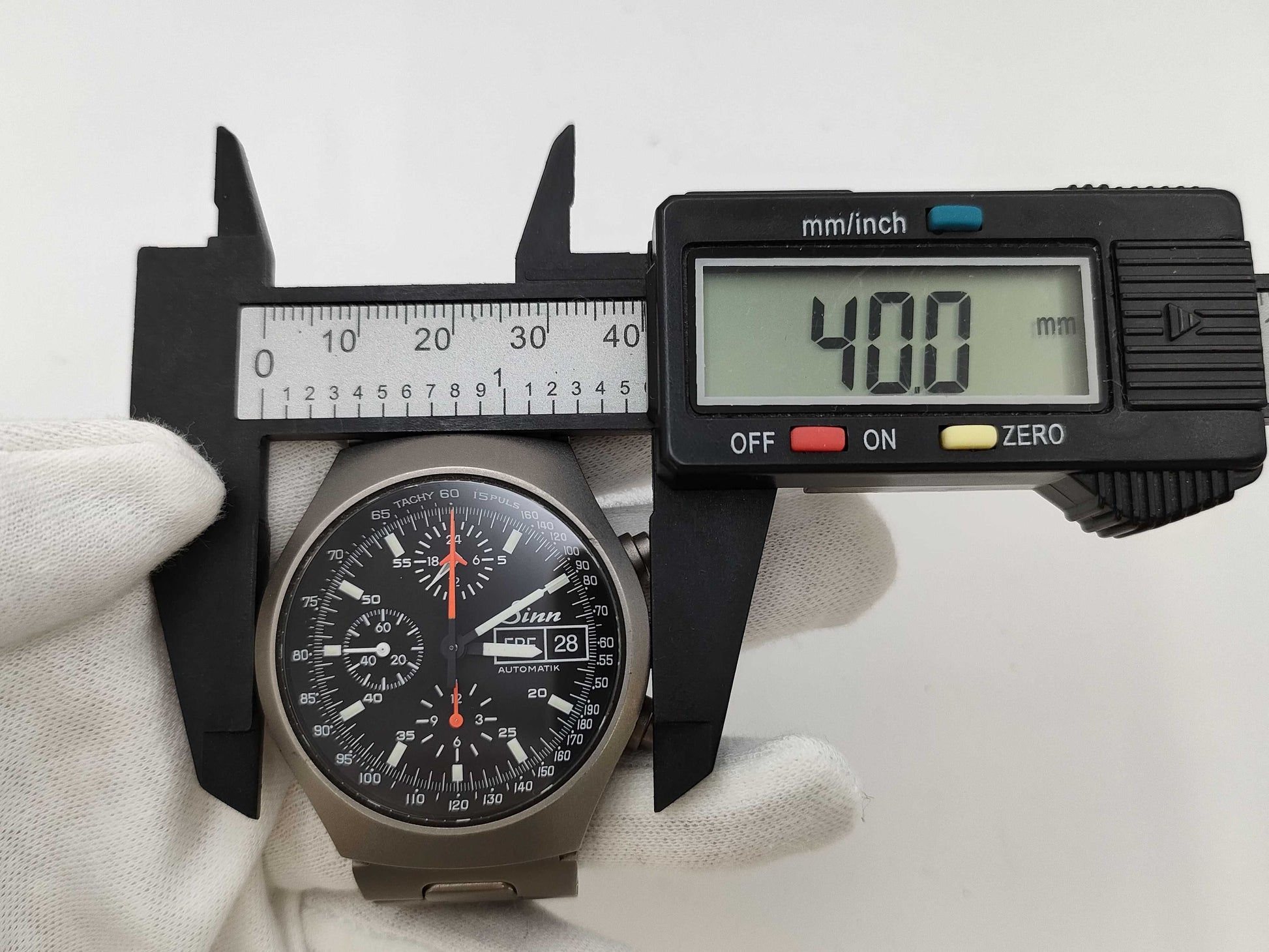 SINN Chronograph 15711377 Black Dial Automatic Men's Watch