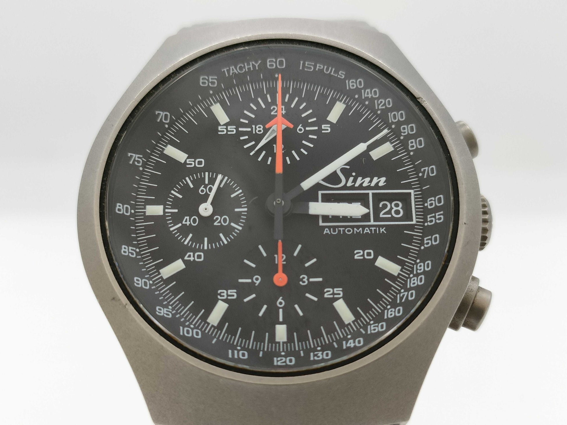 SINN Chronograph 15711377 Black Dial Automatic Men's Watch