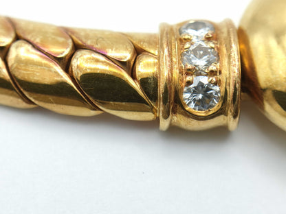 Sapphire and Diamond Necklace, 18K Gold, 55.4g 