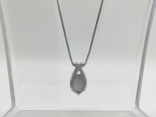 Stainless Steel 5.52ct D0.04ct PT900/PT850 12.3g Necklace 