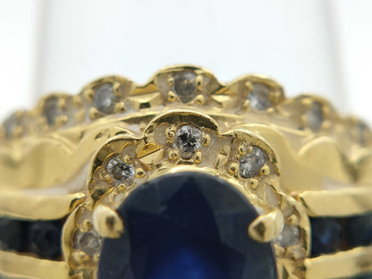 S2.00ct D0.16ct K18 6.3g Ring 