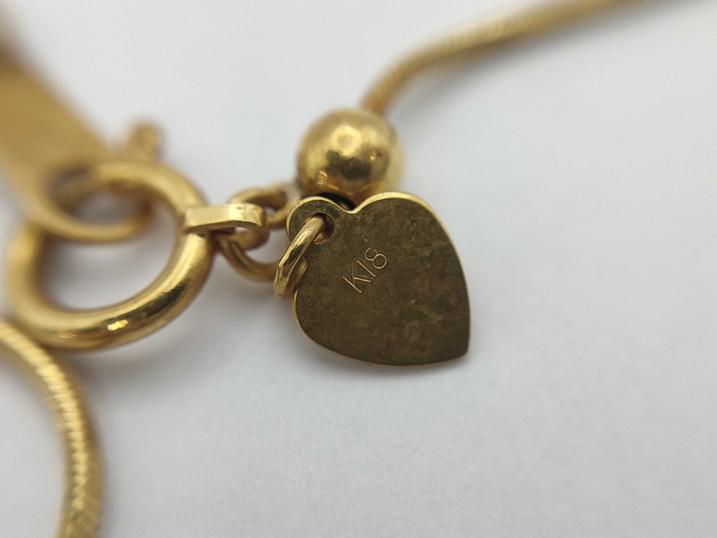 Swing D 0.23ct K18 9.7g Necklace 