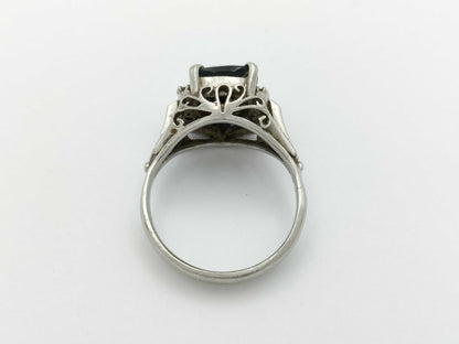 TL3.40ct D0.08ct Pt900 6.7g Ring 