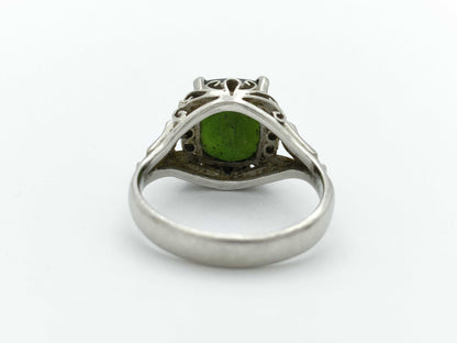 TL3.40ct D0.08ct Pt900 6.7g Ring 