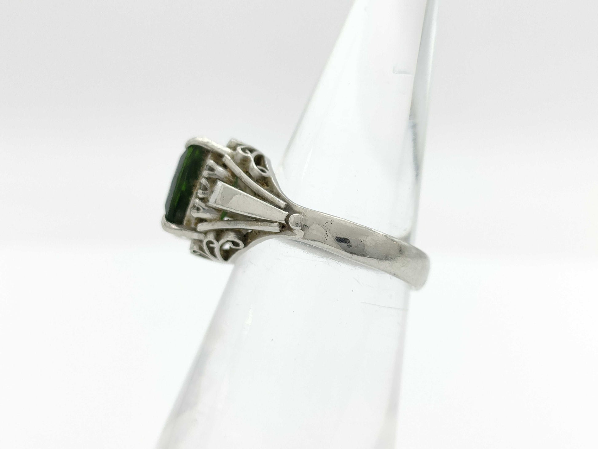 TL3.40ct D0.08ct Pt900 6.7g Ring 