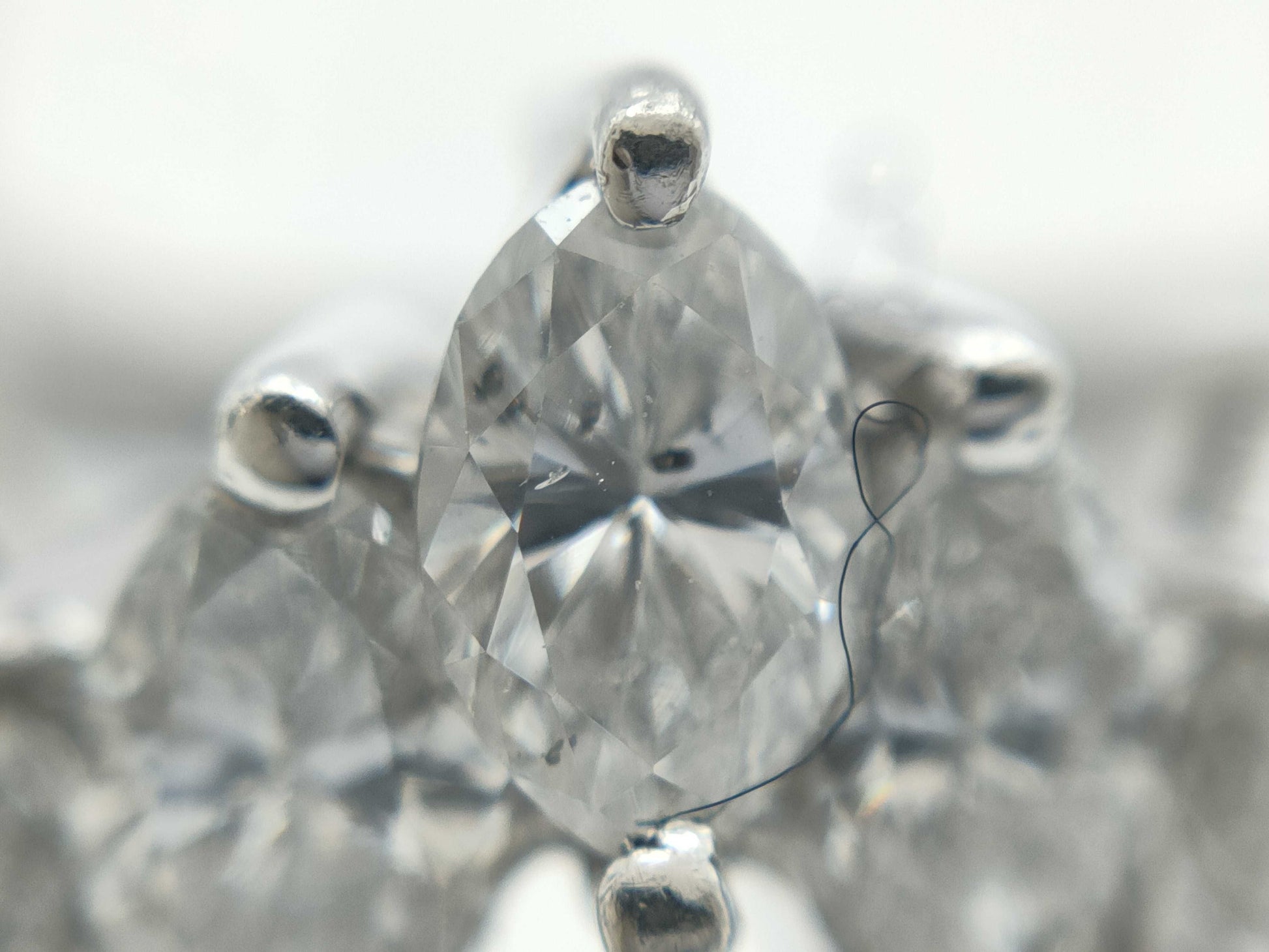 D1.00ct PT900 5.2g Ring 