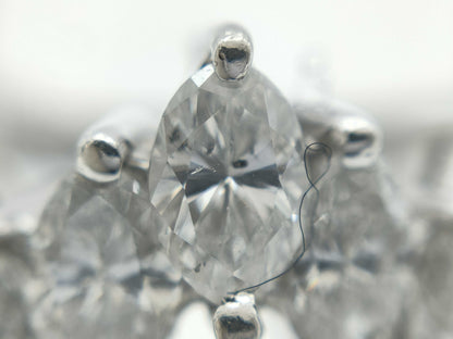 D1.00ct PT900 5.2g Ring 