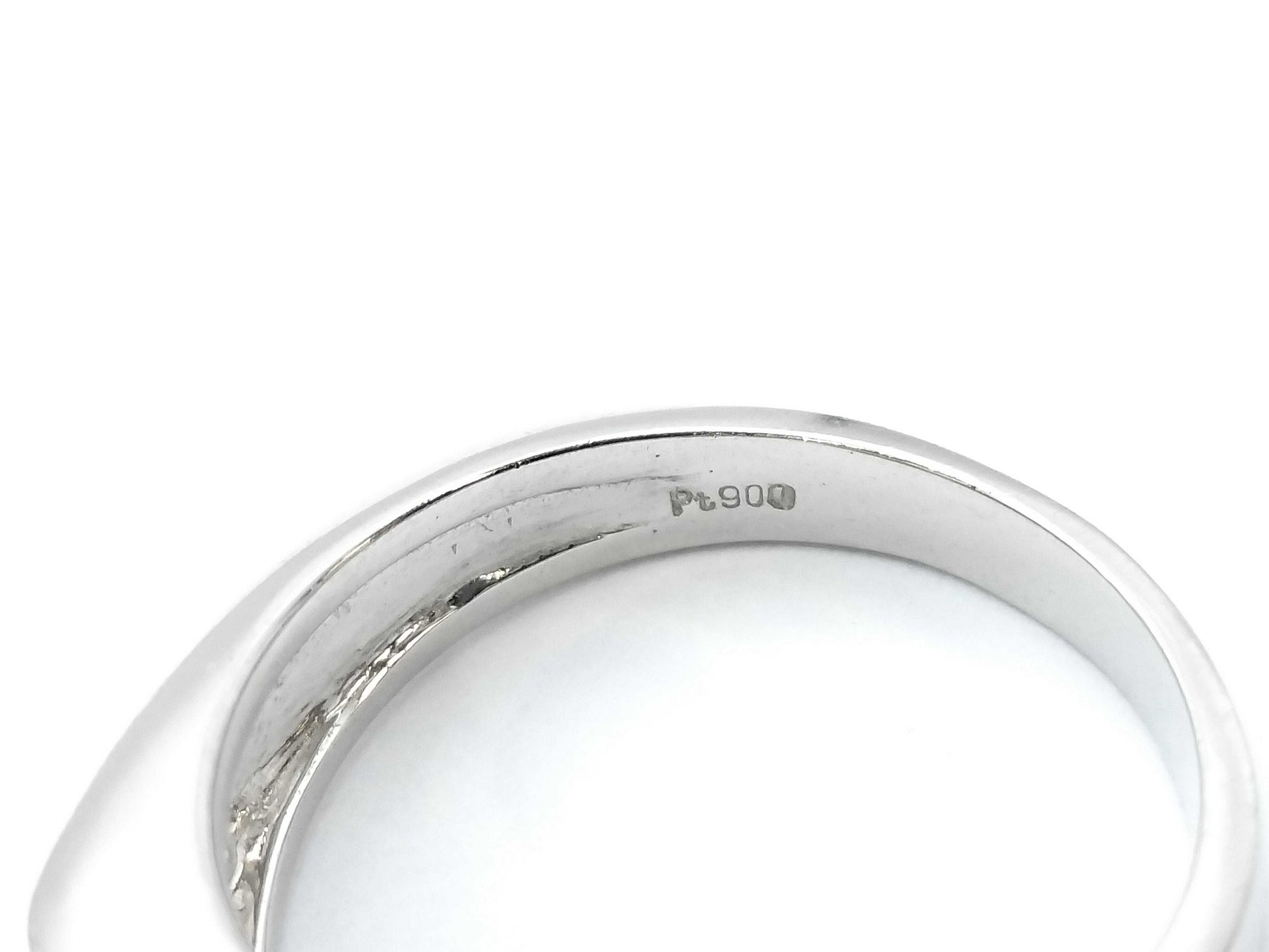 Pearl diameter: approx. 8.6mm, D0.24ct, PT900, 9.5g, Ring 