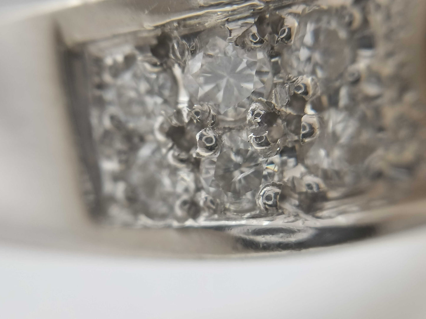 Pearl diameter: approx. 8.6mm, D0.24ct, PT900, 9.5g, Ring 