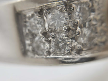 Pearl diameter: approx. 8.6mm, D0.24ct, PT900, 9.5g, Ring 