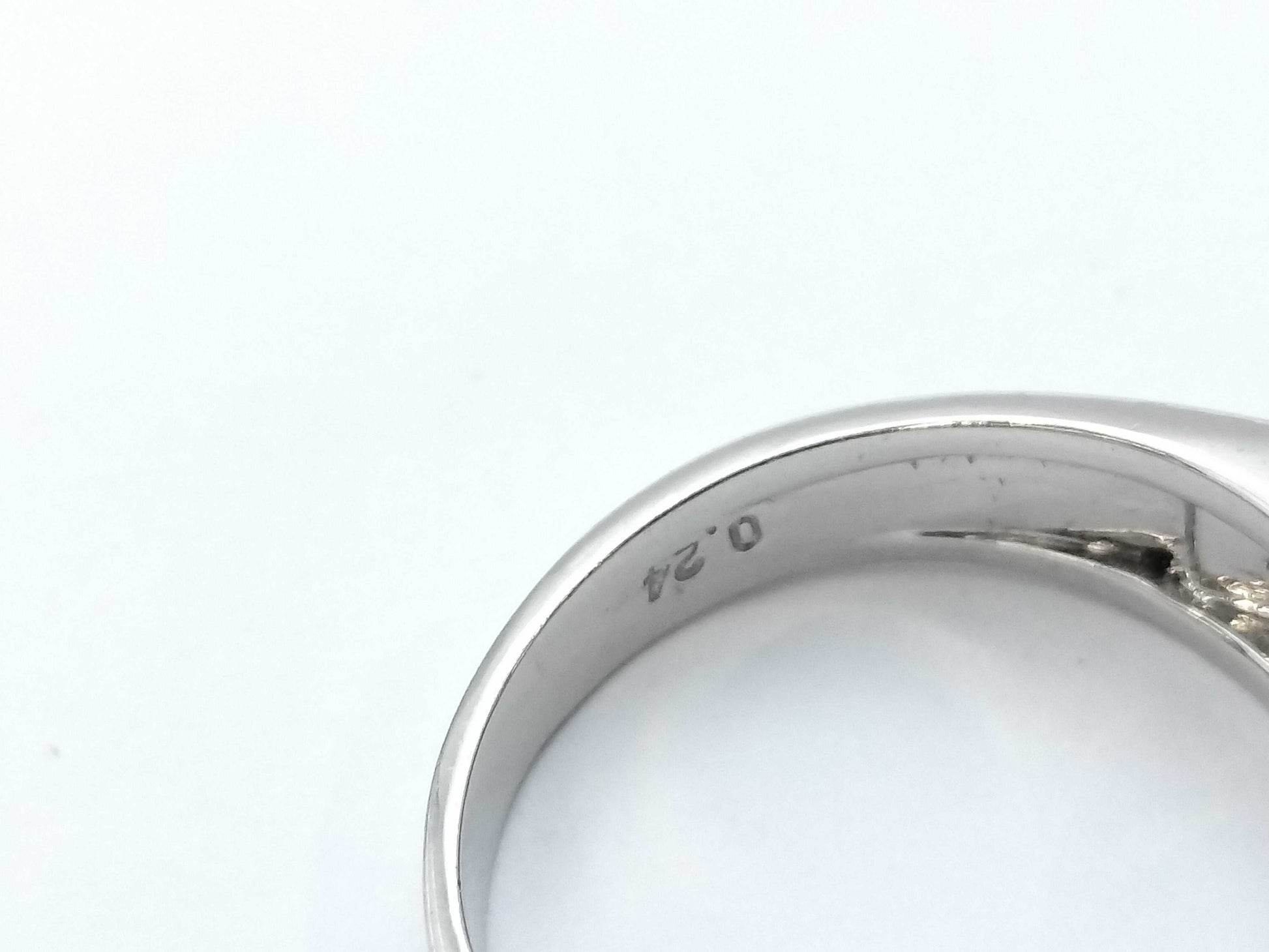 Pearl diameter: approx. 8.6mm, D0.24ct, PT900, 9.5g, Ring 