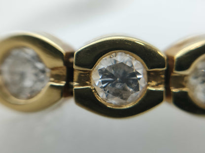 D3.55ct K18 15.2g Bracelet/Bangle 