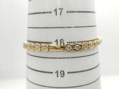 D3.55ct K18 15.2g Bracelet/Bangle 