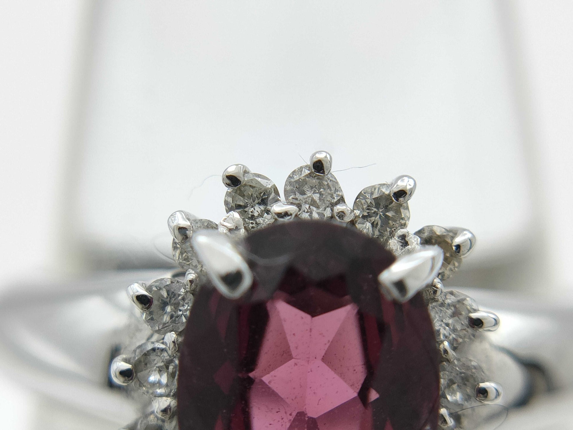 G1.46ct D0.17ct K14WG 2.8g Ring 