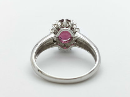 G1.46ct D0.17ct K14WG 2.8g Ring 