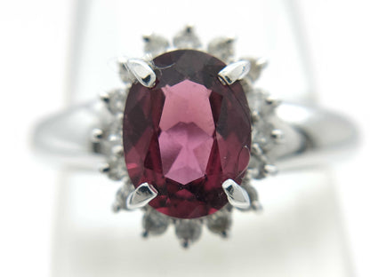 G1.46ct D0.17ct K14WG 2.8g Ring 