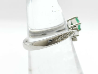 Colored Stone D.32ct Pt900 6.5g Ring 