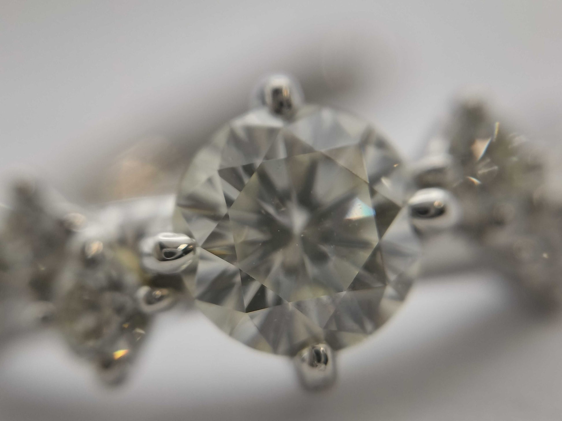 D0.35ct PT950 2.5g Tie Pin/Cufflinks 