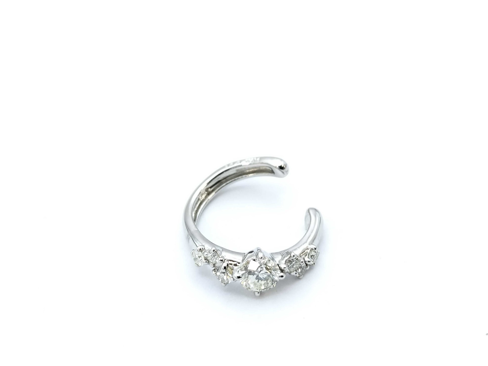 D0.35ct PT950 2.5g Tie Pin/Cufflinks 