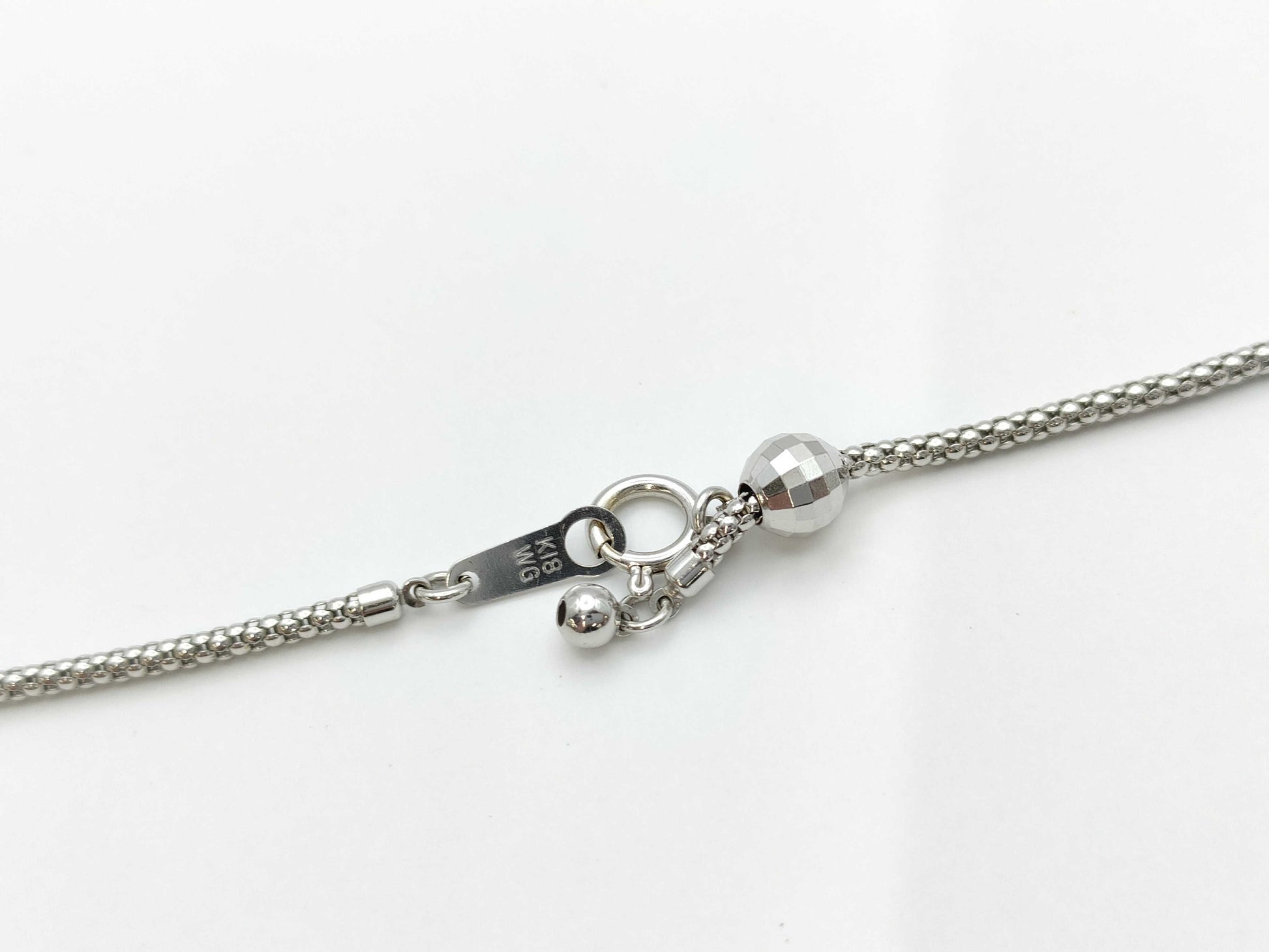 Pearl diameter: approx. 11.1mm, D0.20ct, 18K White Gold, 13.7g, Necklace 