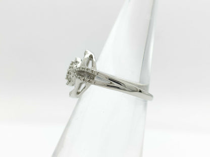 D0.30ct Pt900 6.2g Ring 