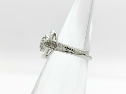 D0.30ct Pt900 6.2g Ring 