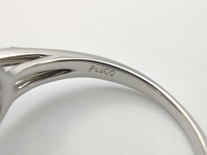 D0.30ct Pt900 6.2g Ring 