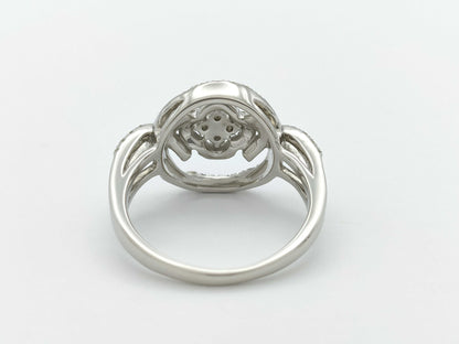 D0.30ct Pt900 6.2g Ring 