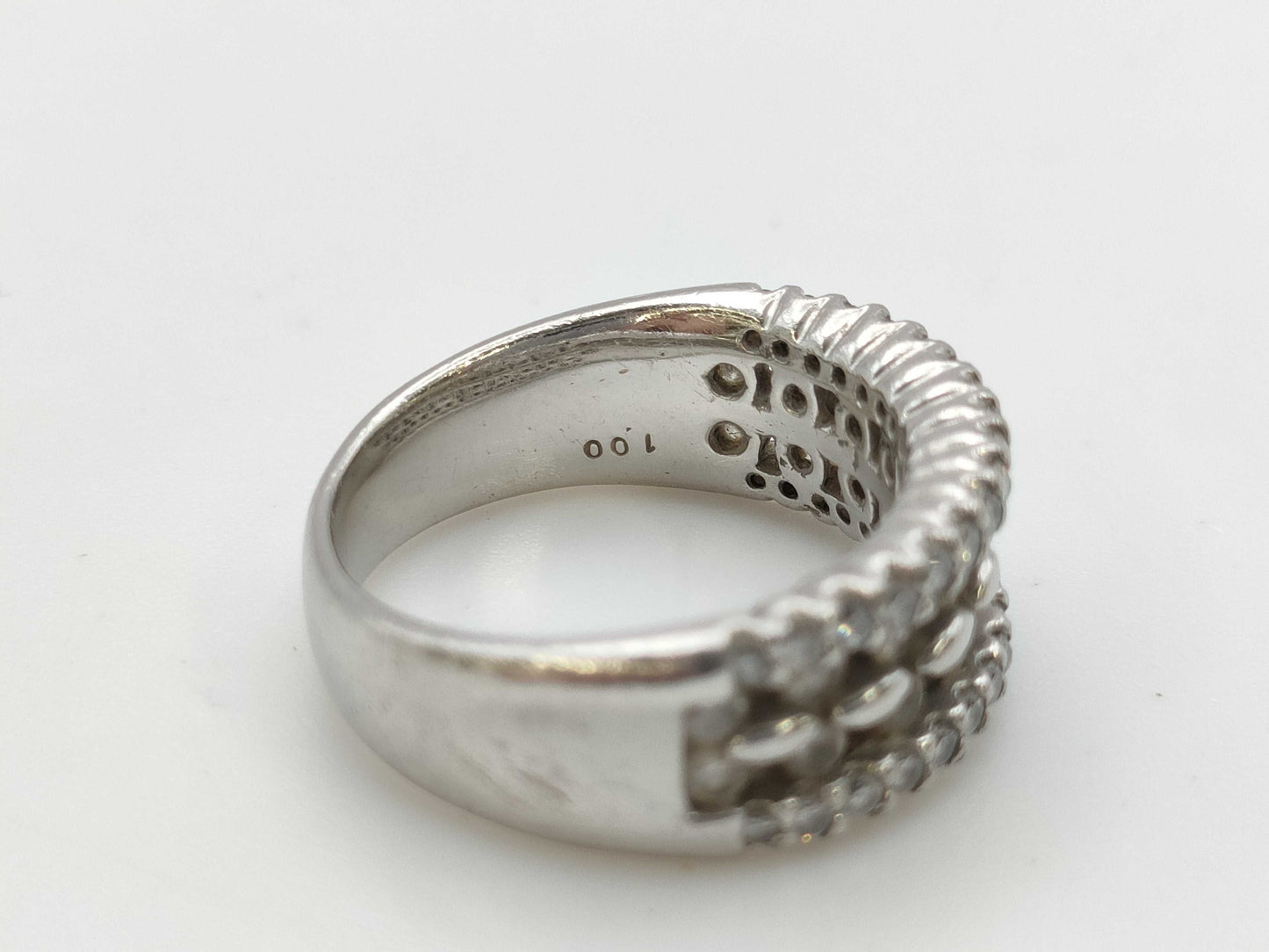 D1.00ct PT900 11.0g Ring 