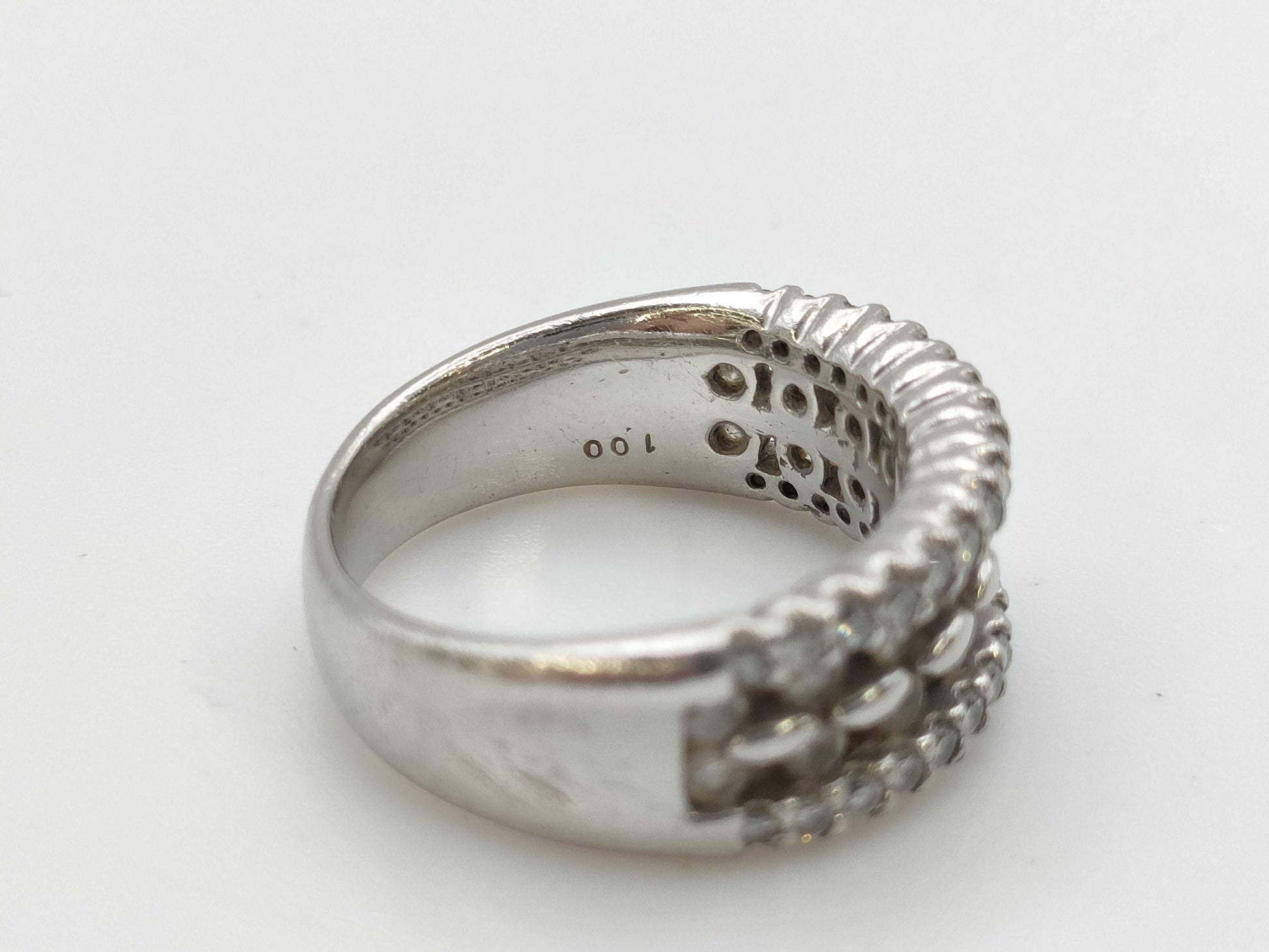 D1.00ct PT900 11.0g Ring 