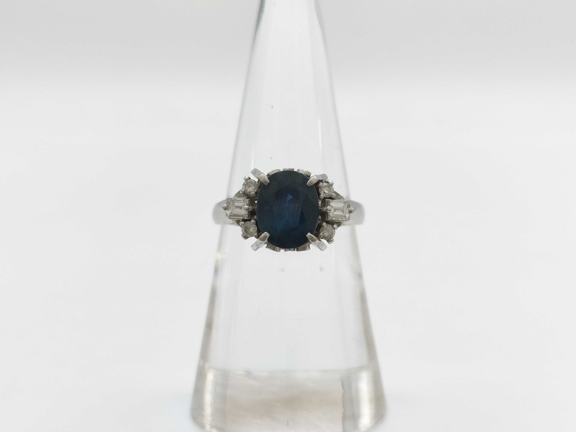 S1.70ct D0.23ct PT900 5.0g Ring 
