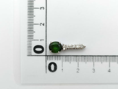 TL1.62ct D0.25ct K18WG 1.5g Pendant Top 