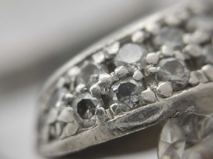 D0.31ct/0.57ct PT900 8.5g Ring 