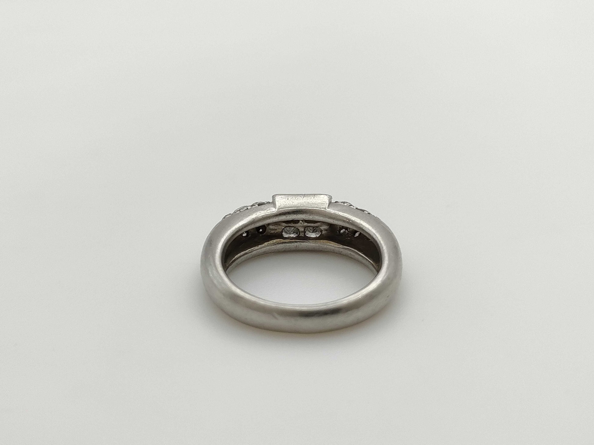 D1.00ct Pt900 9.0g Ring 