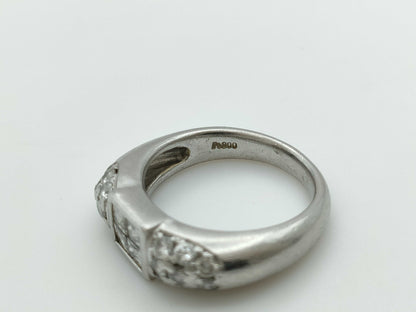 D1.00ct Pt900 9.0g Ring 