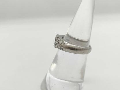D1.00ct Pt900 9.0g Ring 