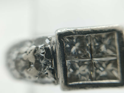 D1.00ct Pt900 9.0g Ring 