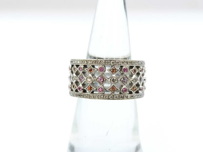Colored Stone 0.59ct D0.59ct 750 11.5g Ring 