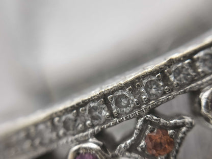 Colored Stone 0.59ct D0.59ct 750 11.5g Ring 