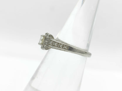 D0.582/0.60ct Pt900 5.5g Ring 