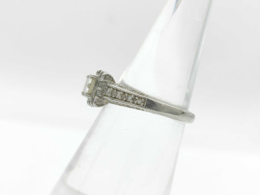 D0.582/0.60ct Pt900 5.5g Ring 